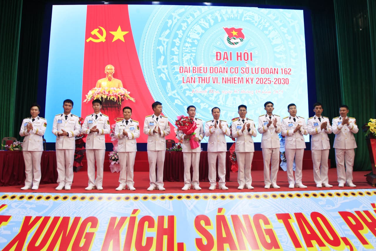 Đại hội đại biểu Đoàn cơ sở Lữ đoàn 162 thành công tốt đẹp