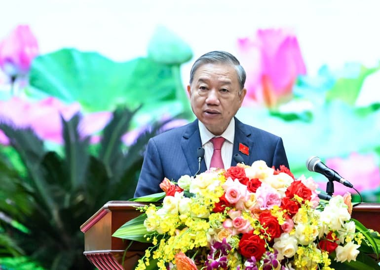 Tổng Bí thư Tô Lâm dự bế mạc Đại hội đại biểu Đảng bộ Quân đội lần thứ XII