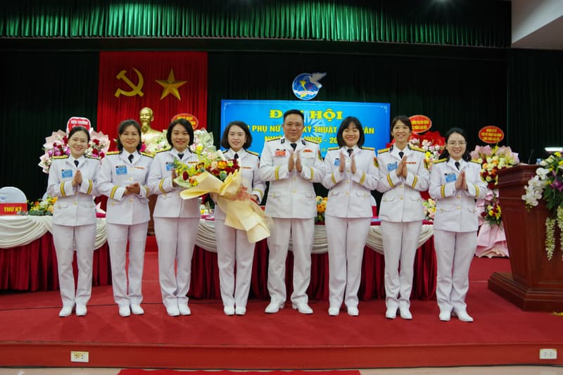Hội phụ nữ Viện Kỹ thuật Hải quân Đại hội nhiệm kỳ 2025 - 2030