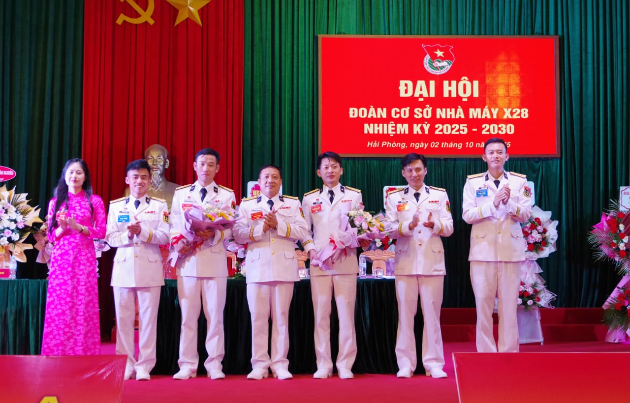 Đoàn cơ sở Nhà máy X28: Đại hội nhiệm kỳ 2025-2030