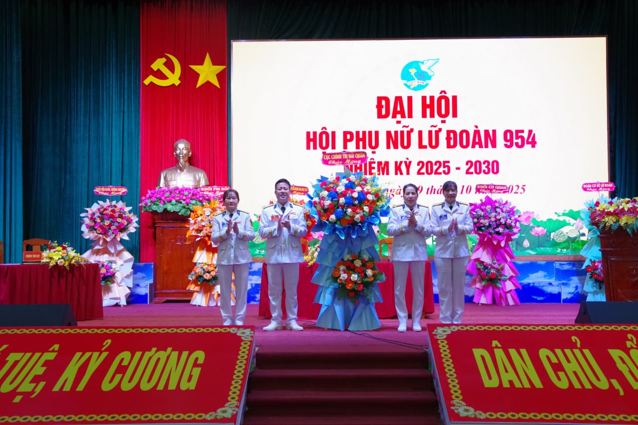 Lữ đoàn 954: Đại hội Hội phụ nữ nhiệm kỳ 2025-2030