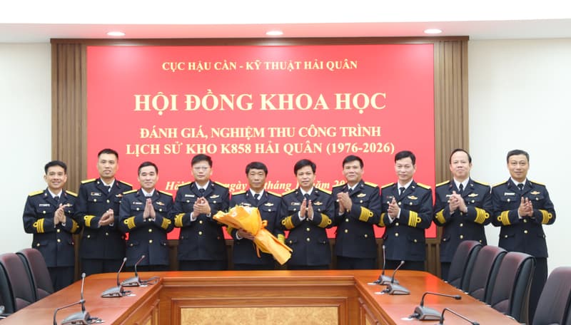 Nghiệm thu công trình Lịch sử Kho 858 (1976-2026)