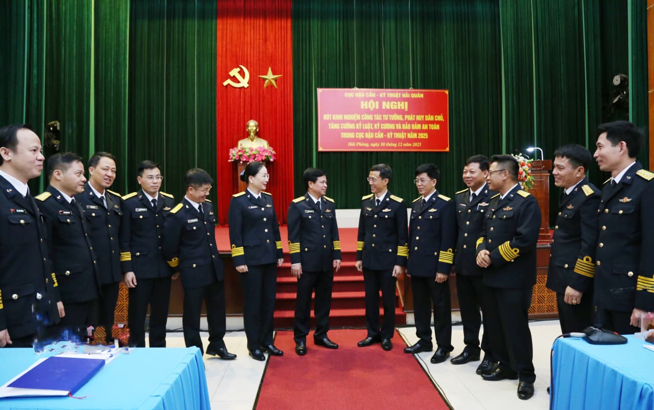 Cục Hậu cần - Kỹ thuật Hải quân thực hiện đồng bộ, hiệu quả công tác tư tưởng