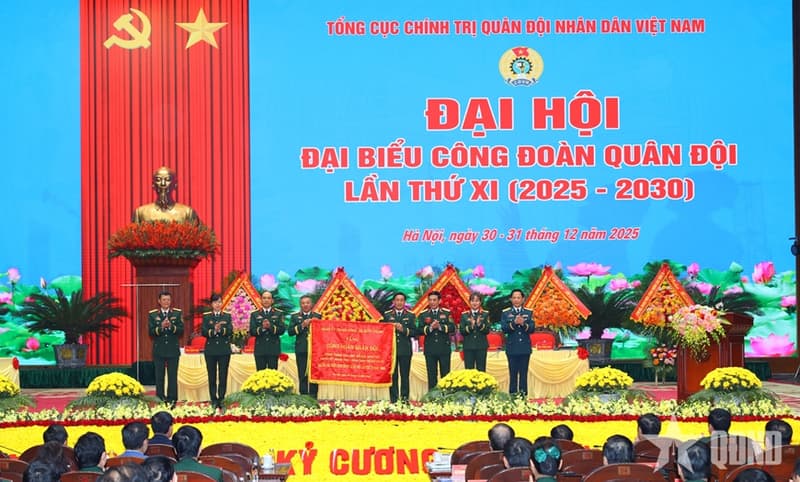 Đại hội đại biểu Công đoàn Quân đội lần thứ XI thành công tốt đẹp