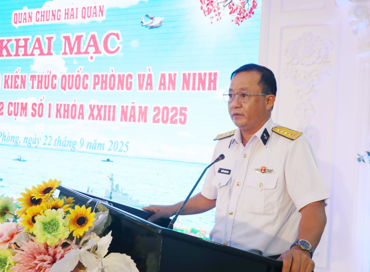 Bồi dưỡng kiến thức quốc phòng và an ninh cho đối tượng 2 cụm số 1