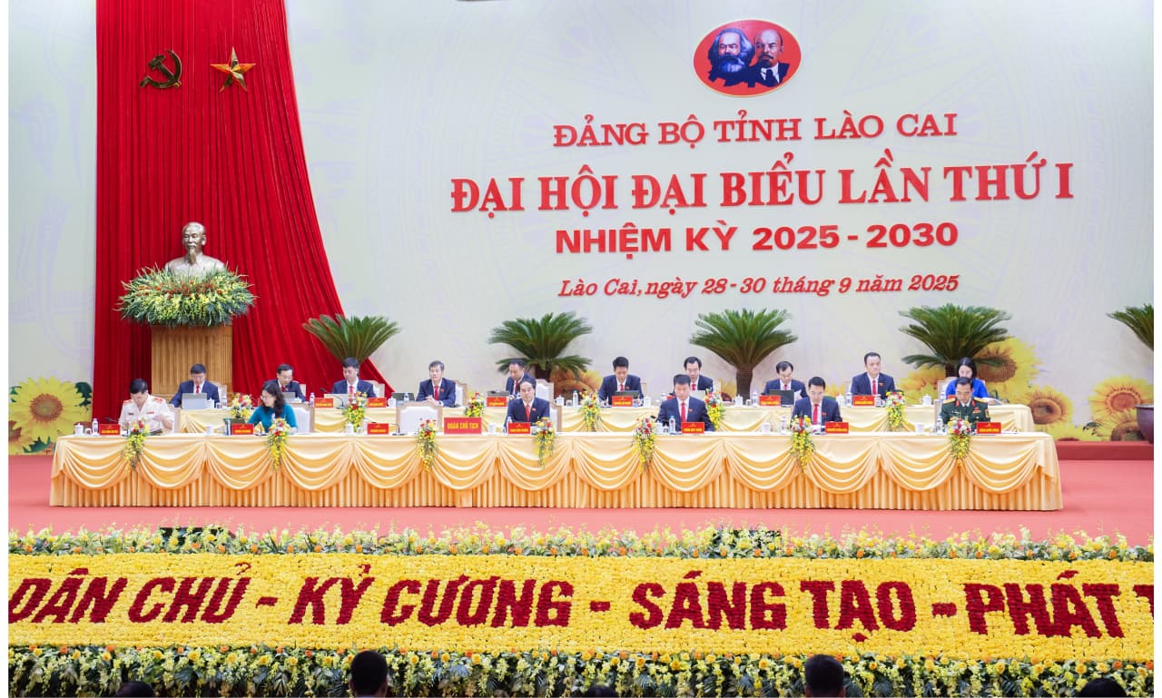 Phiên trù bị Đại hội đại biểu Đảng bộ tỉnh Lào Cai lần thứ I, nhiệm kỳ 2025 - 2030
