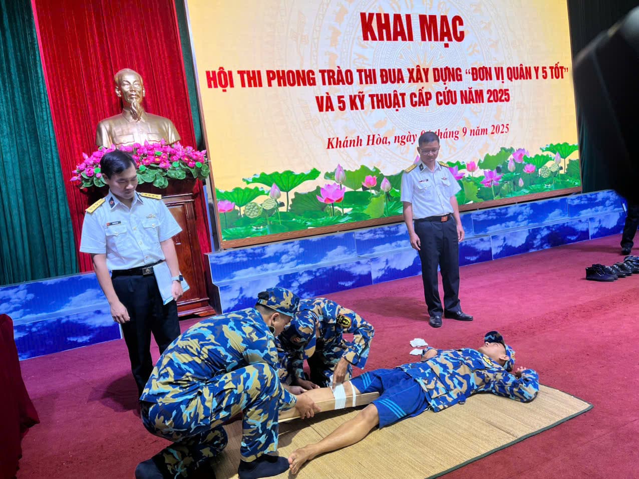 Lữ đoàn 954: Hội thi “đơn vị quân y 5 tốt”