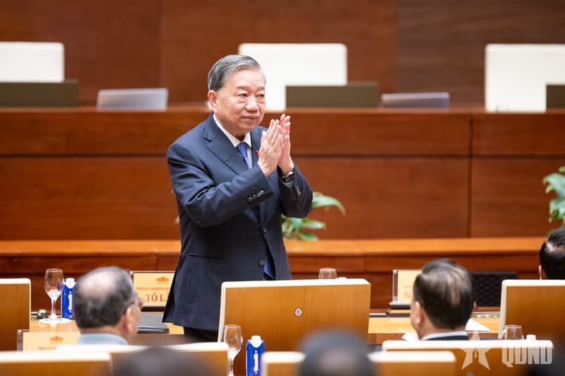 Tổng Bí thư Tô Lâm dự, chỉ đạo tại Hội nghị toàn quốc triển khai công tác bầu cử