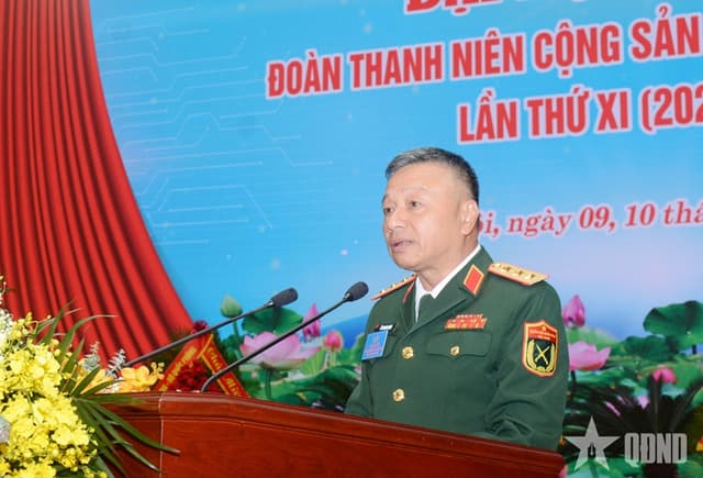 Thượng tướng Lê Quang Minh chỉ đạo phiên thứ nhất Đại hội đại biểu Đoàn TNCS Hồ Chí Minh Quân đội lần thứ XI (2025-2030)