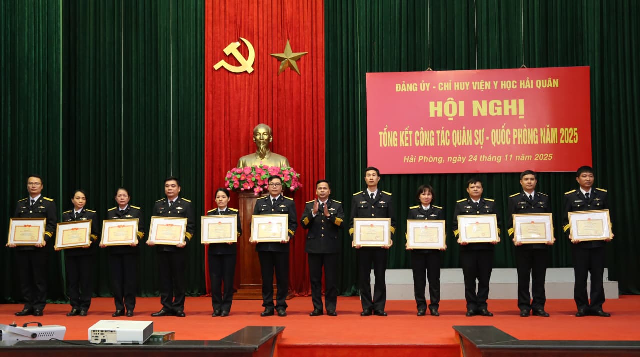 Viện Y học Hải quân: Hoàn thành tốt nhiệm vụ quân sự-quốc phòng