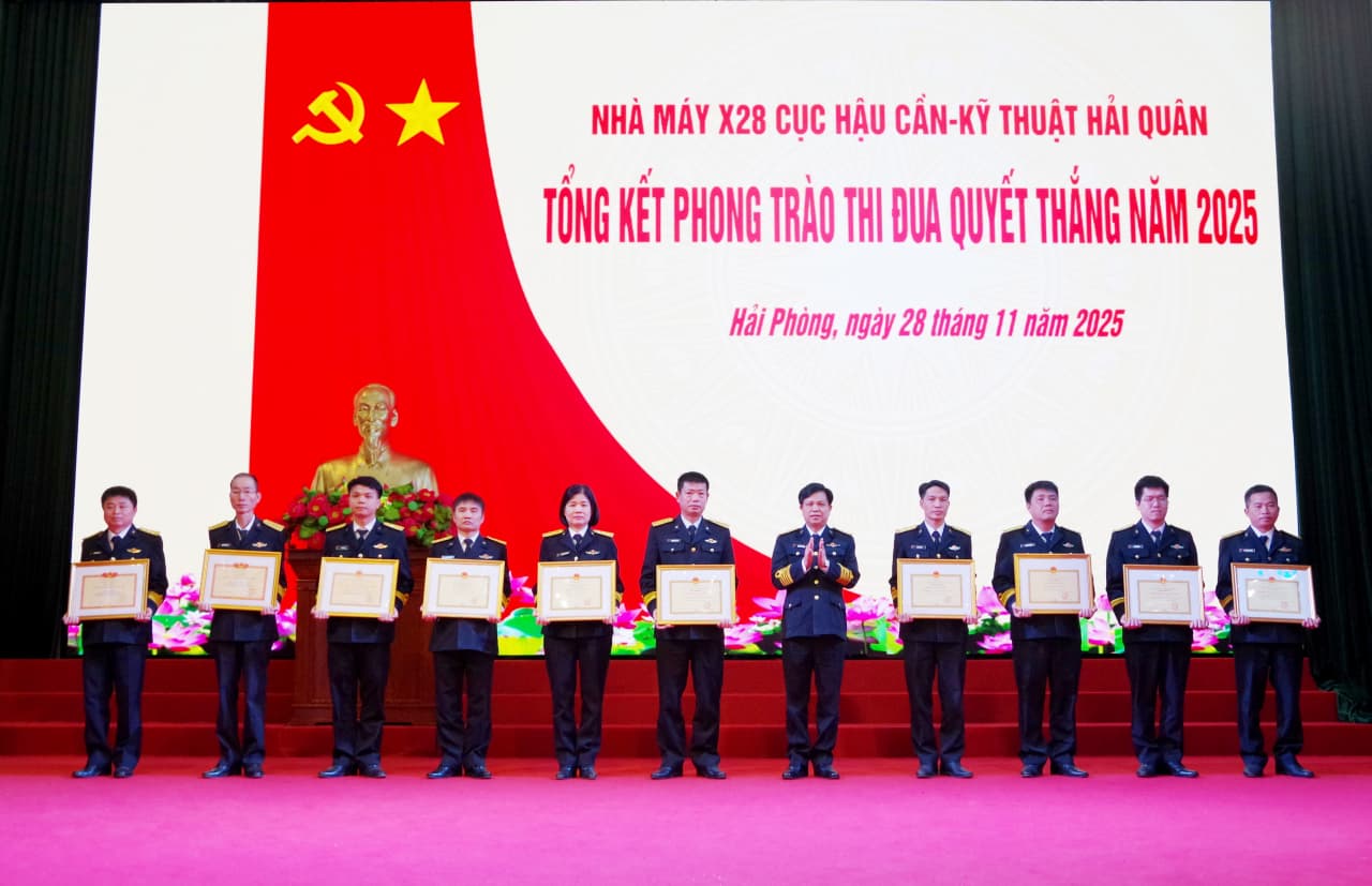 Nhà máy X28 hoàn thành tốt nhiệm vụ năm 2025