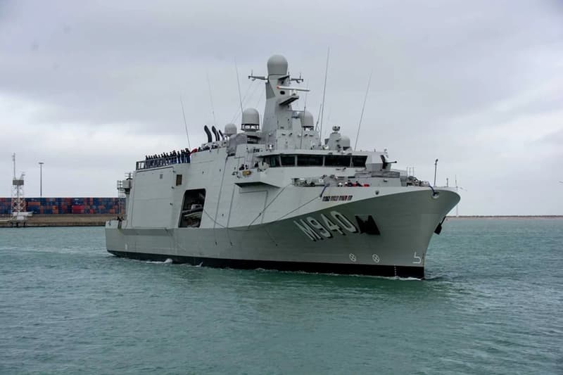 Bỉ tiếp nhận tàu săn thủy lôi M940 Oostende