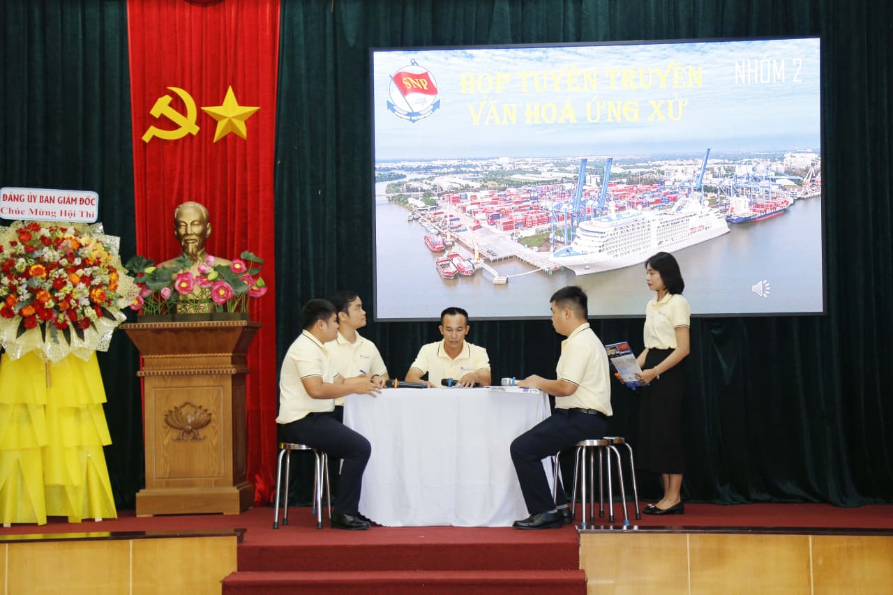 Lan tỏa giá trị Bộ Quy tắc văn hóa ứng xử tại Tân cảng Hiệp Phước