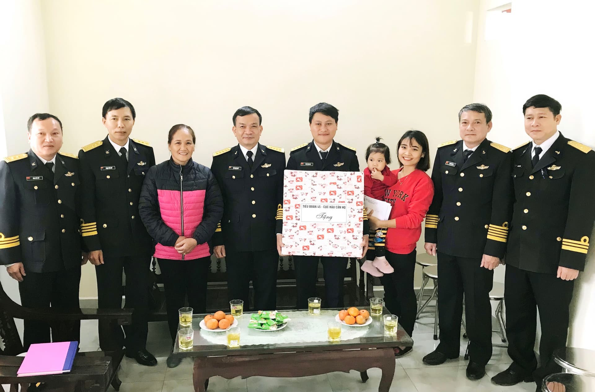 Tiểu đoàn 45, Cục Hậu cần Hải quân: Khánh thành nhà nghĩa tình đồng đội