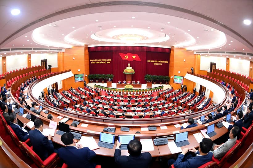 Thông cáo báo chí ngày làm việc thứ nhất Hội nghị lần thứ 14 Ban Chấp hành Trung ương Đảng khóa XIII