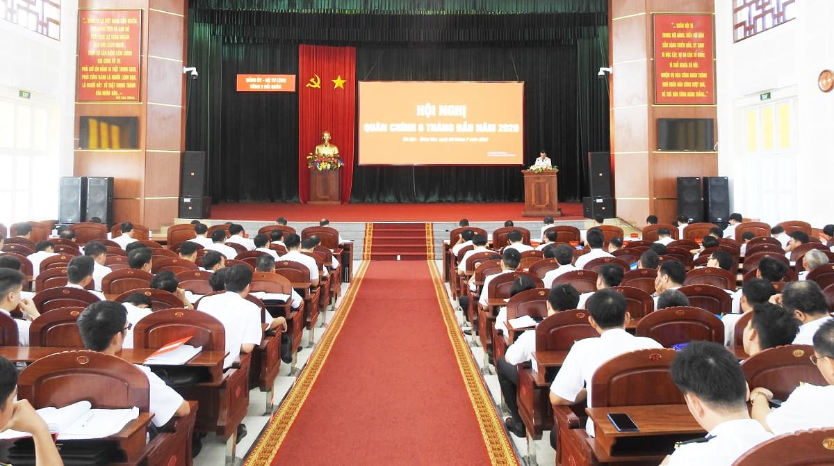 Vùng 2 Hải quân: Hội nghị Quân chính 6 tháng đầu năm 2020