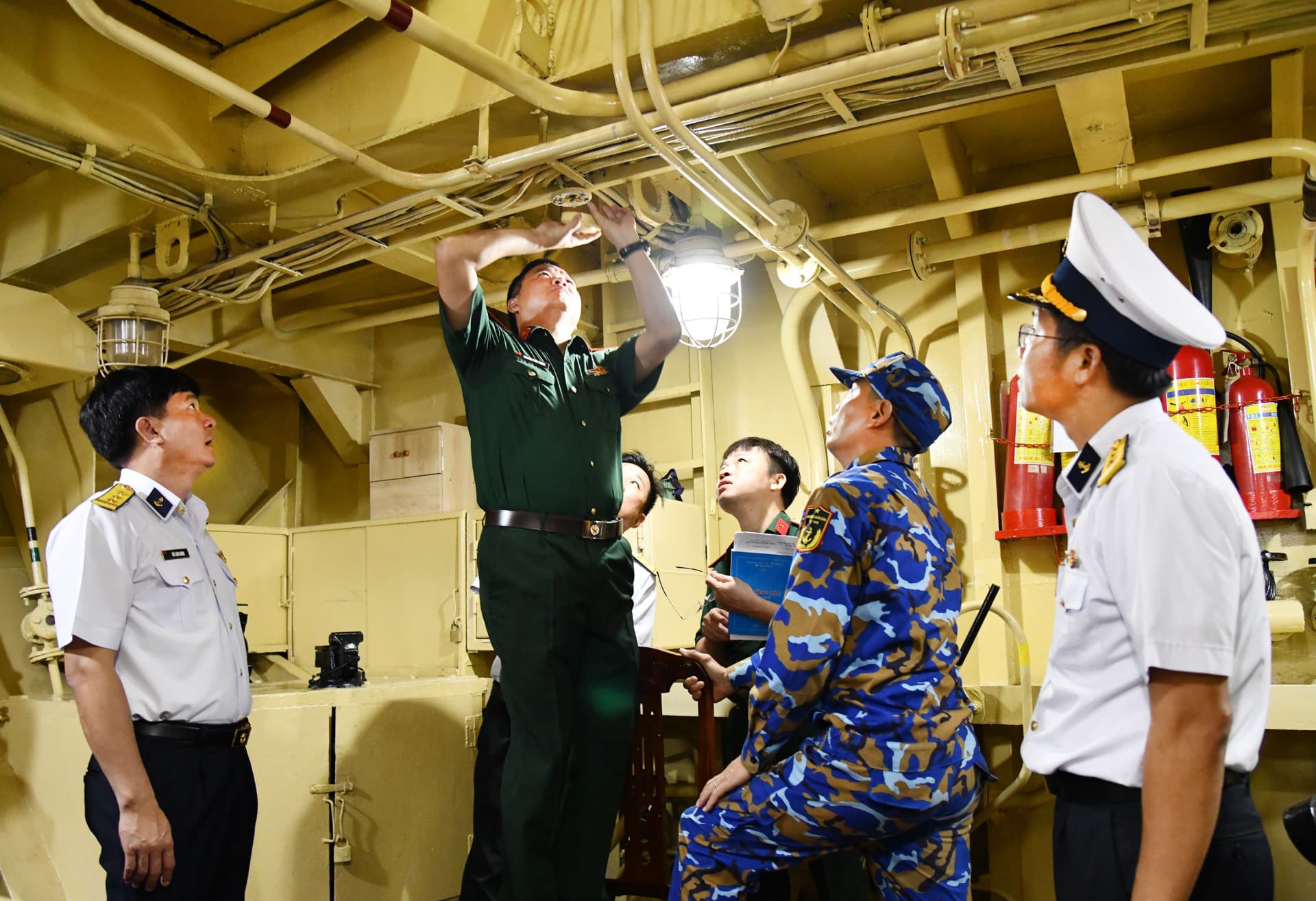 Tổng cục Hậu cần - Kỹ thuật thanh tra, phúc tra công tác an toàn, vệ sinh lao động tại Vùng 5