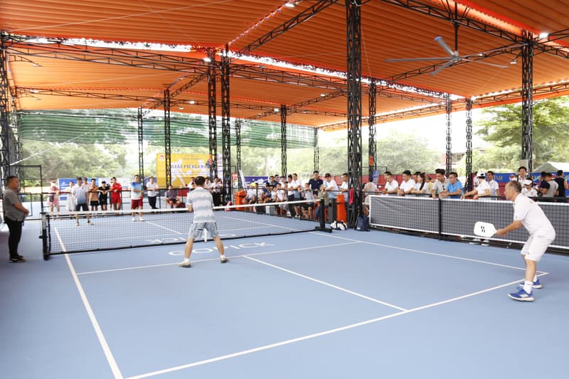 Binh đoàn 20 tổ chức giải giao hữu Pickleball mở rộng