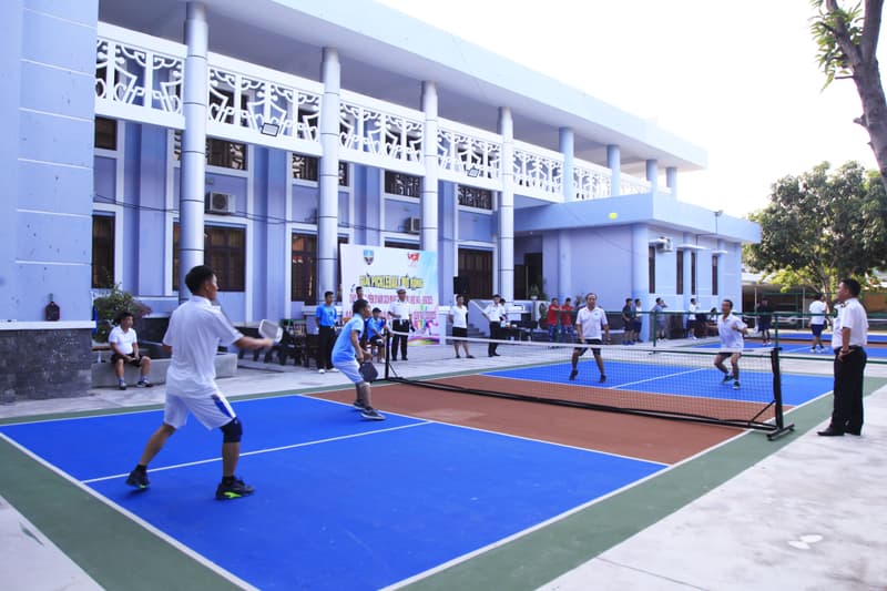 Lữ đoàn 162 tổ chức giải Pickleball mở rộng