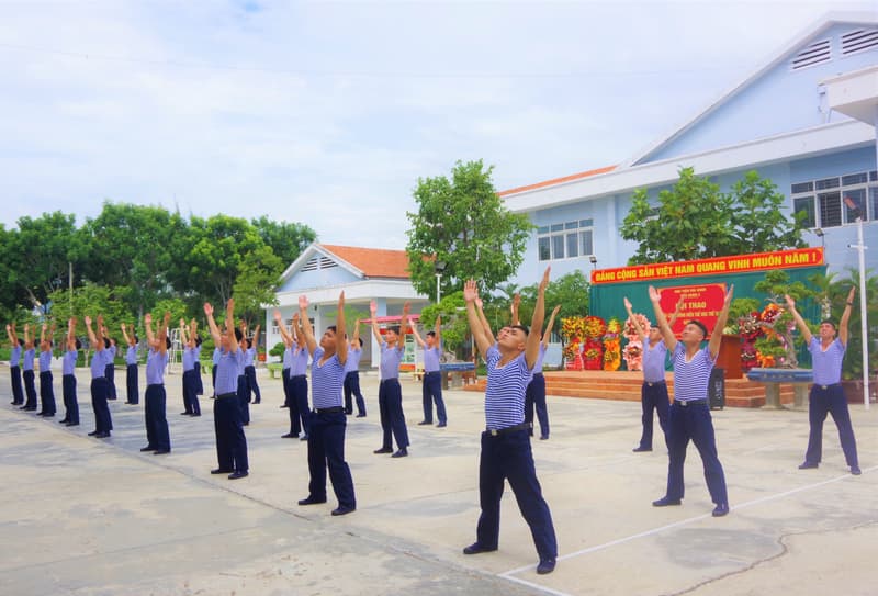 Học viện Hải quân: Hội thao điều lệnh, đồng diễn thể dục thể thao