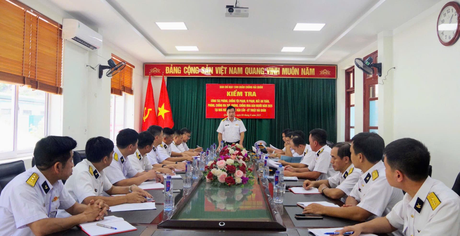 Kiểm tra công tác 1389 tại Nhà máy X48