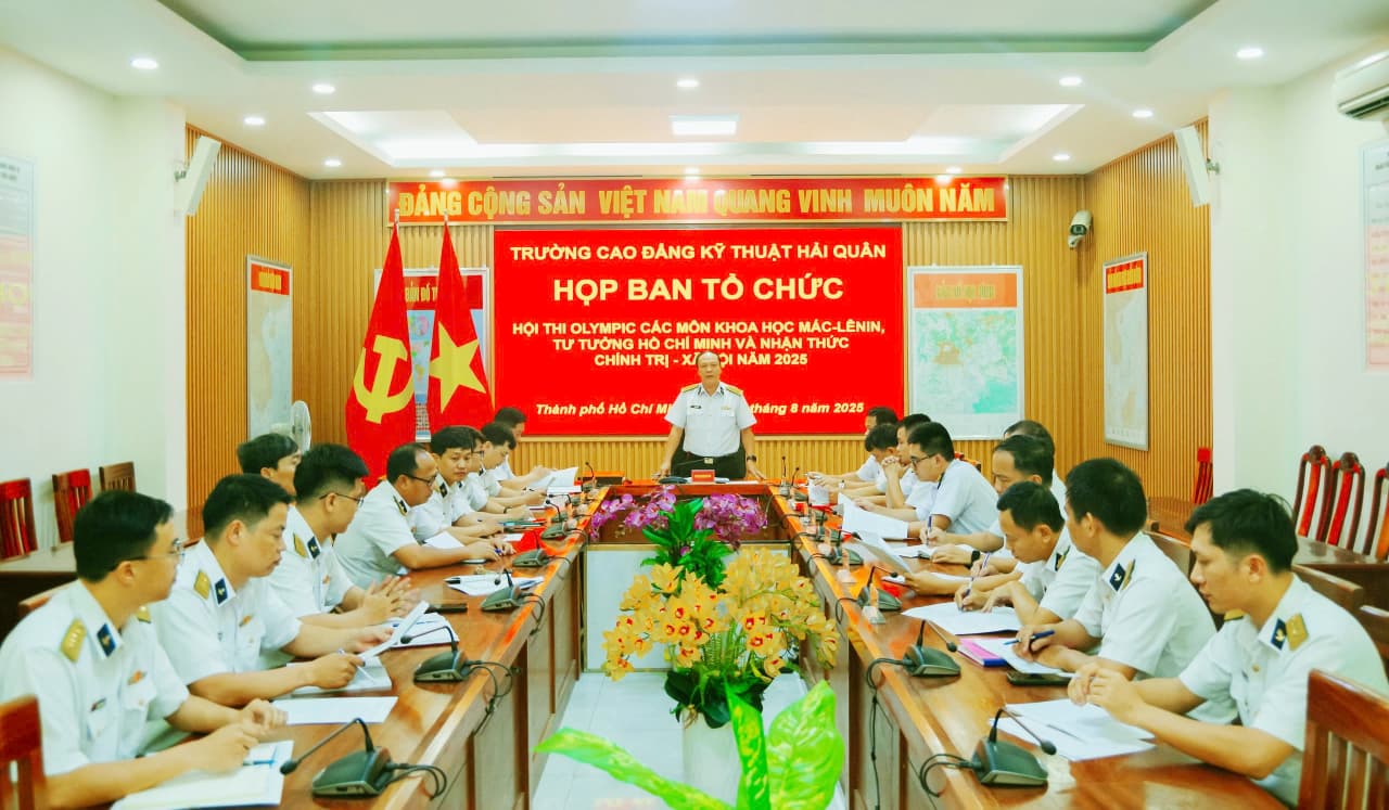 Trường Cao đẳng Kỹ thuật Hải quân: Triển khai công tác chuẩn bị thi Olympic các môn khoa học xã hội và nhân văn