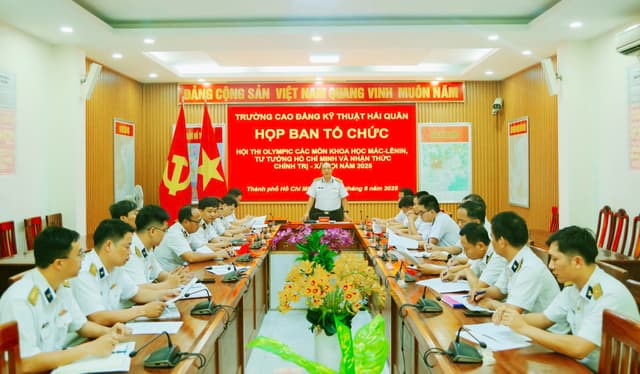 Trường Cao đẳng Kỹ thuật Hải quân: Triển khai công tác chuẩn bị thi Olympic các môn khoa học xã hội và nhân văn