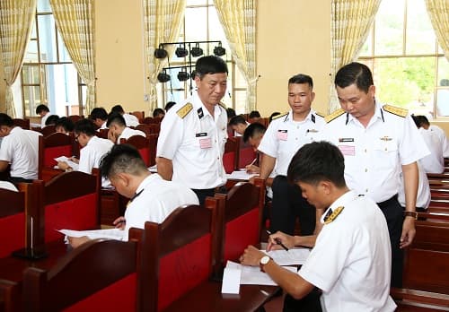 Quân chủng Hải quân: Khai mạc Hội thi cán bộ Huấn luyện Điều lệnh giỏi 2019