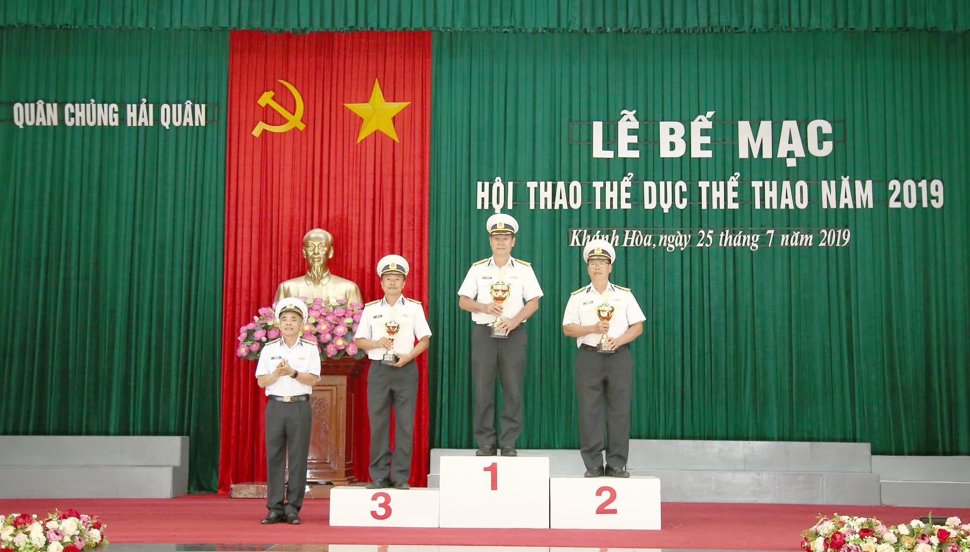 Bế mạc Hội thao thể dục thể thao Quân chủng Hải quân năm 2019
