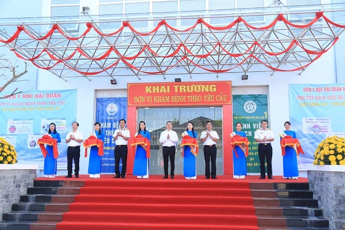 Viện Y học Hải quân: Khai trương Đơn vị “Khám bệnh theo yêu cầu”