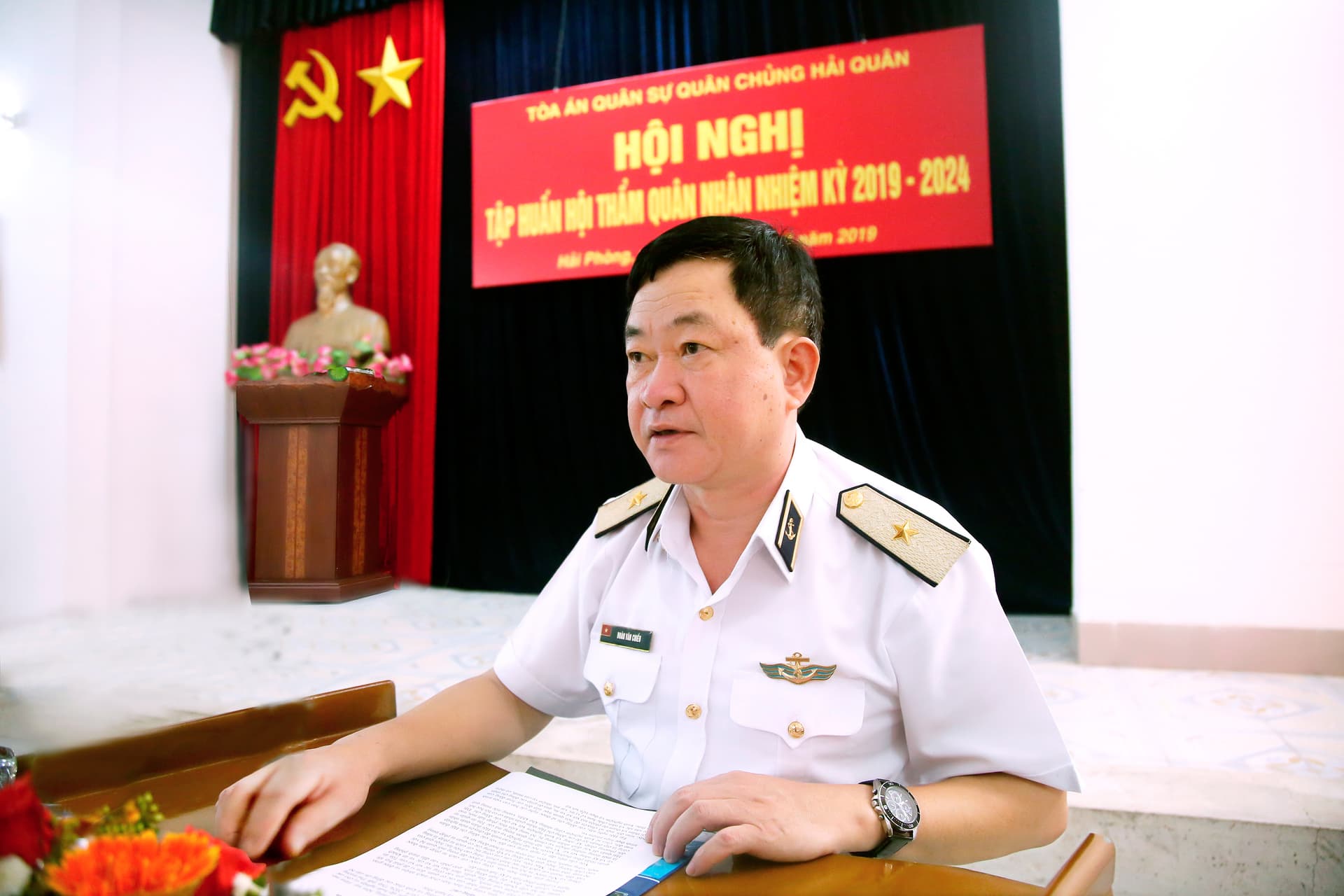 Tòa án Quân sự Quân chủng Hải quân: Tập huấn Hội thẩm quân nhân nhiệm kỳ 2019-2024