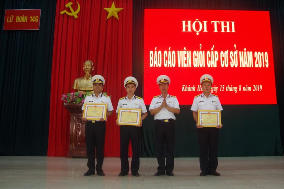 Lữ đoàn 146, Vùng 4 thi báo cáo viên giỏi năm 2019