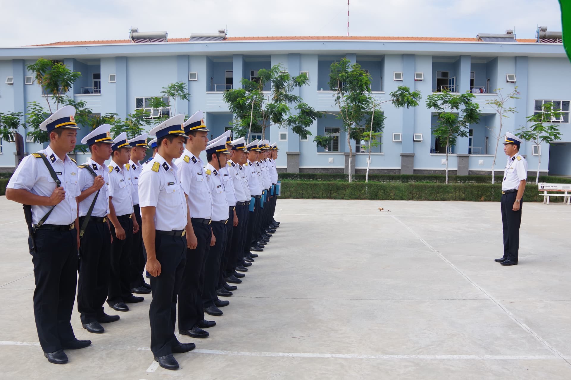 Lữ đoàn 167, Vùng 2 Hải quân: Hội thi cán bộ huấn luyện điều lệnh giỏi năm 2019