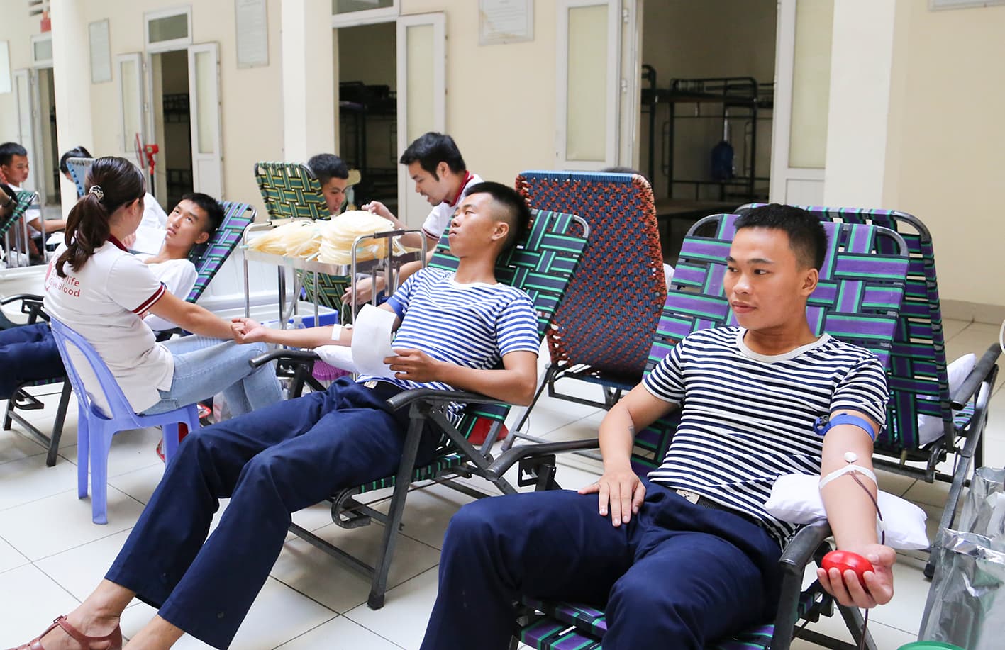 Trường Cao đẳng kỹ thuật Hải quân: Hiến gần 600 đơn vị máu tình nguyện