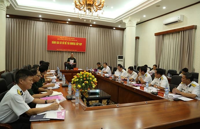 Đánh giá cơ sở Đề tài khoa học nghệ thuật quân sự cấp Bộ Quốc phòng