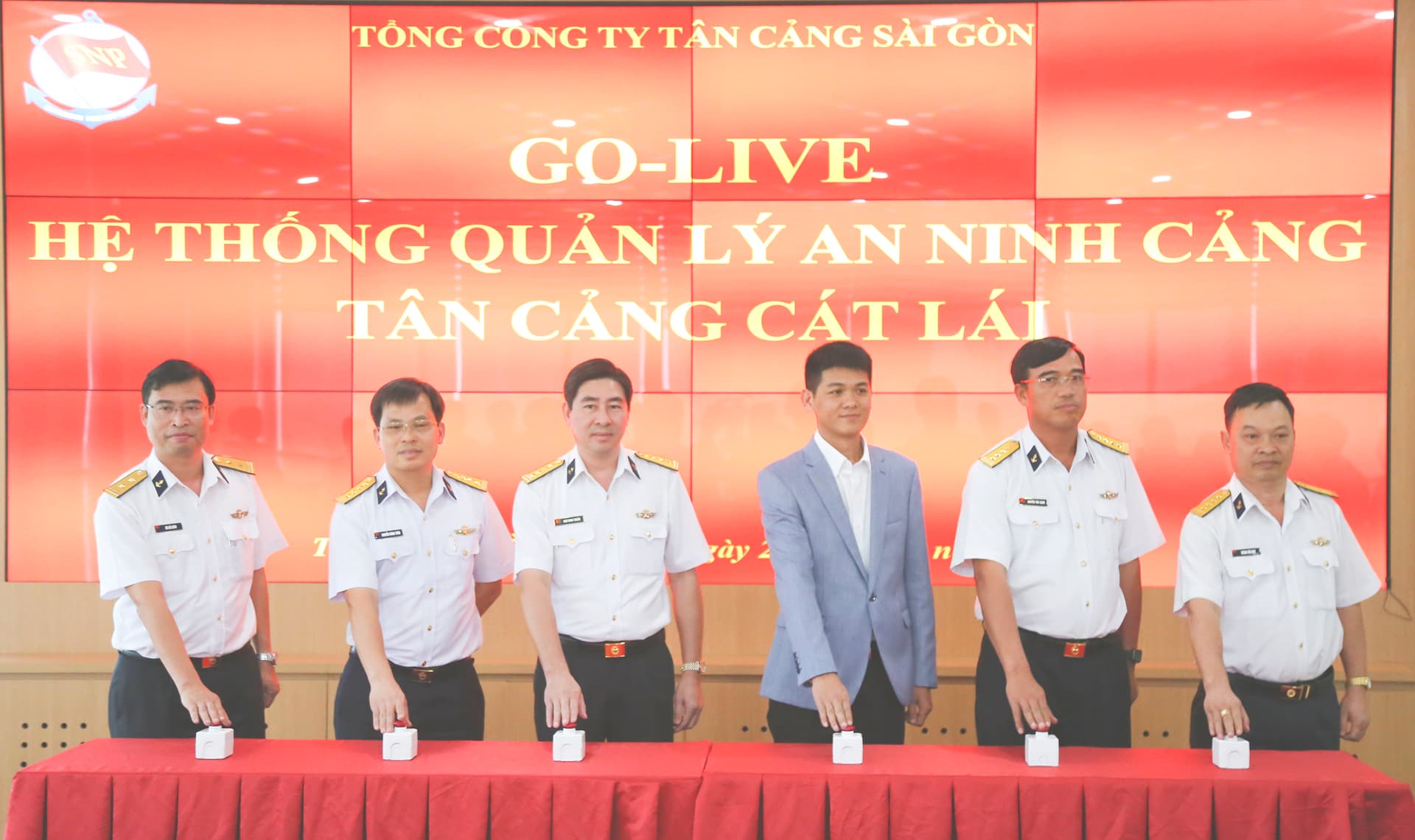 Lễ Go-live hệ thống quản lý an ninh cảng Tân cảng Cát Lái