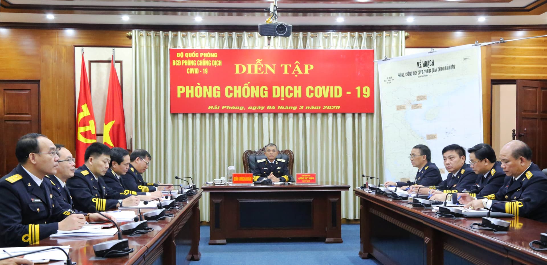 Bộ Quốc phòng: Diễn tập phòng, chống dịch Covid-19
