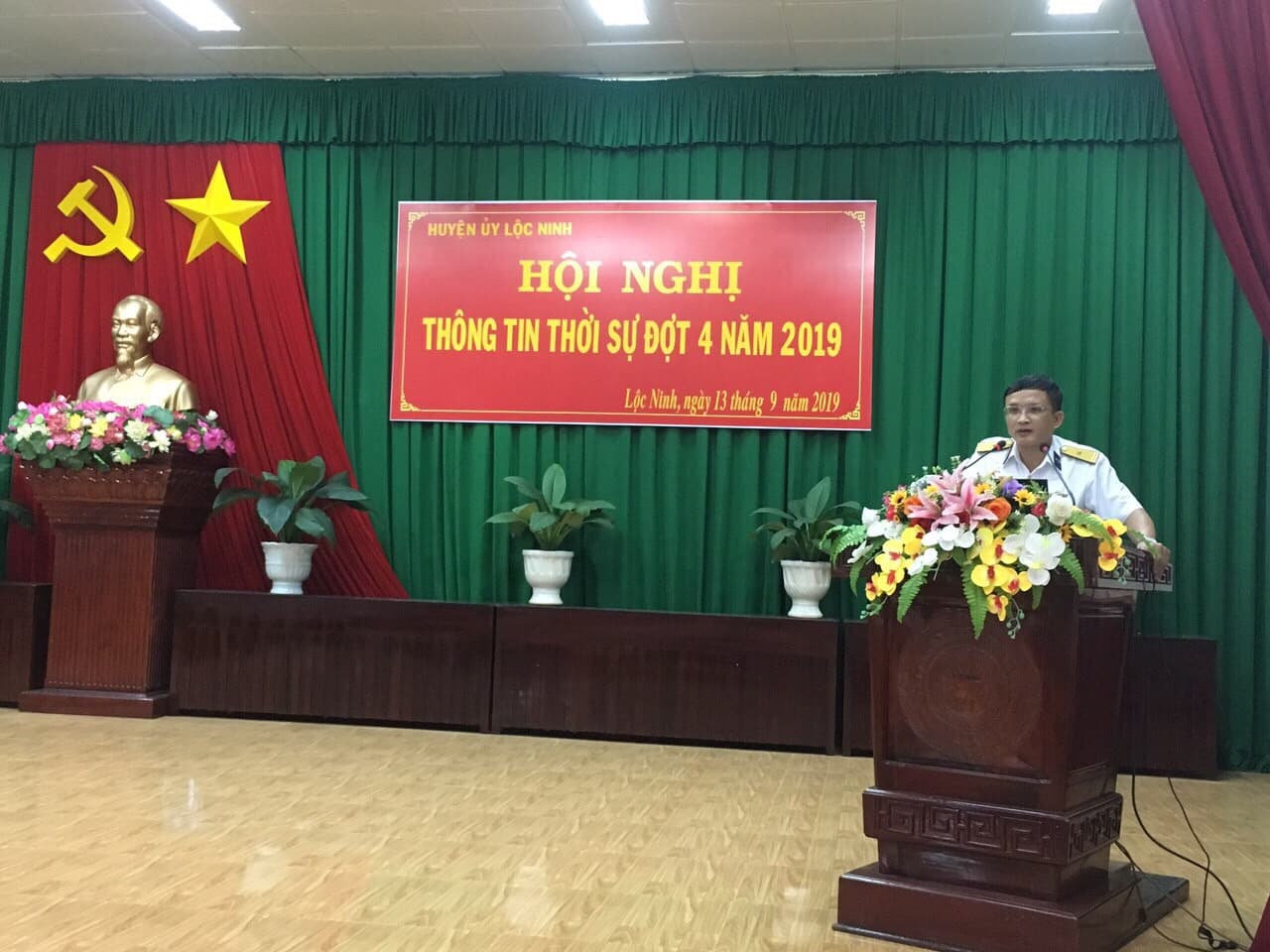 Vùng 4 Hải quân tuyên truyền biển, đảo tại Bình Phước