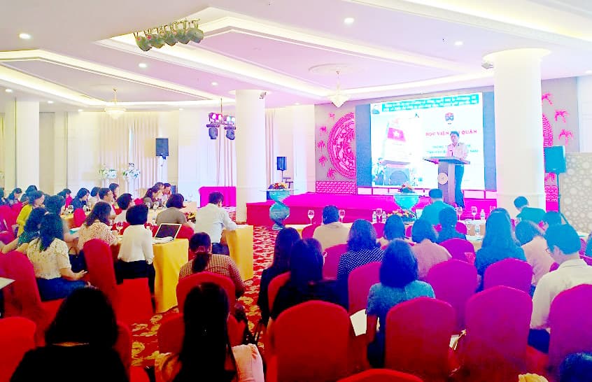 Học viện Hải quân: Thông tin về tình hình biển, đảo cho 250 cán bộ Hội phụ nữ các tỉnh miền Trung