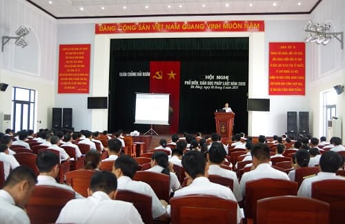 Vùng 3 Hải quân phổ biến, giáo dục pháp luật năm 2019