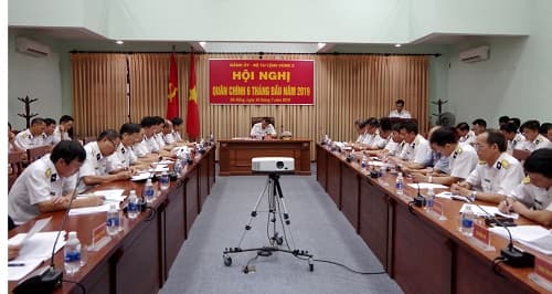 Vùng 3 Hải quân: Hội nghị Quân chính 6 tháng đầu năm 2019