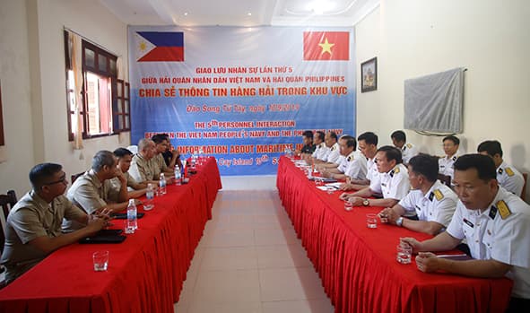 Hải quân Việt Nam-Hải quân Philippines giao lưu nhân sự lần thứ 5