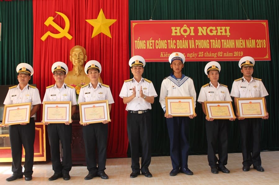 Đoàn cơ sở Lữ đoàn 127: Tổng kết công tác Đoàn và phong trào thanh niên năm 2018