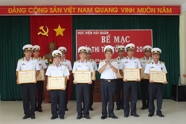 Học viện Hải quân: Bế mạc Hội thi tàu tốt năm 2017