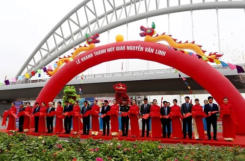 Thành phố Hải Phòng: Khánh thành nút giao thông Nguyễn Văn Linh và khởi công tuyến đường trục Hồ Sen - cầu Rào 2