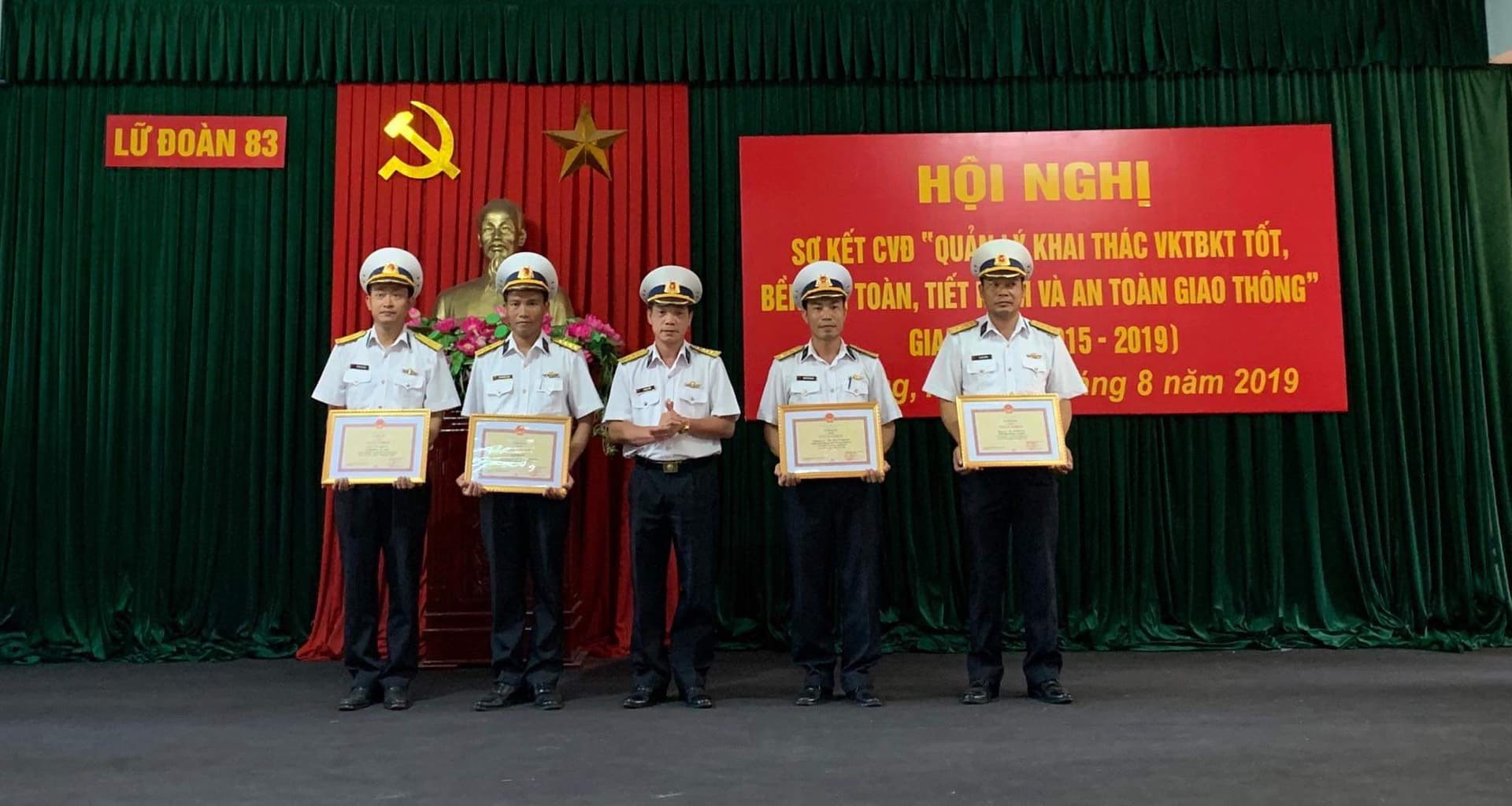 Lữ đoàn Công binh 83 sơ kết 5 năm thực hiện Cuộc vận  động 50