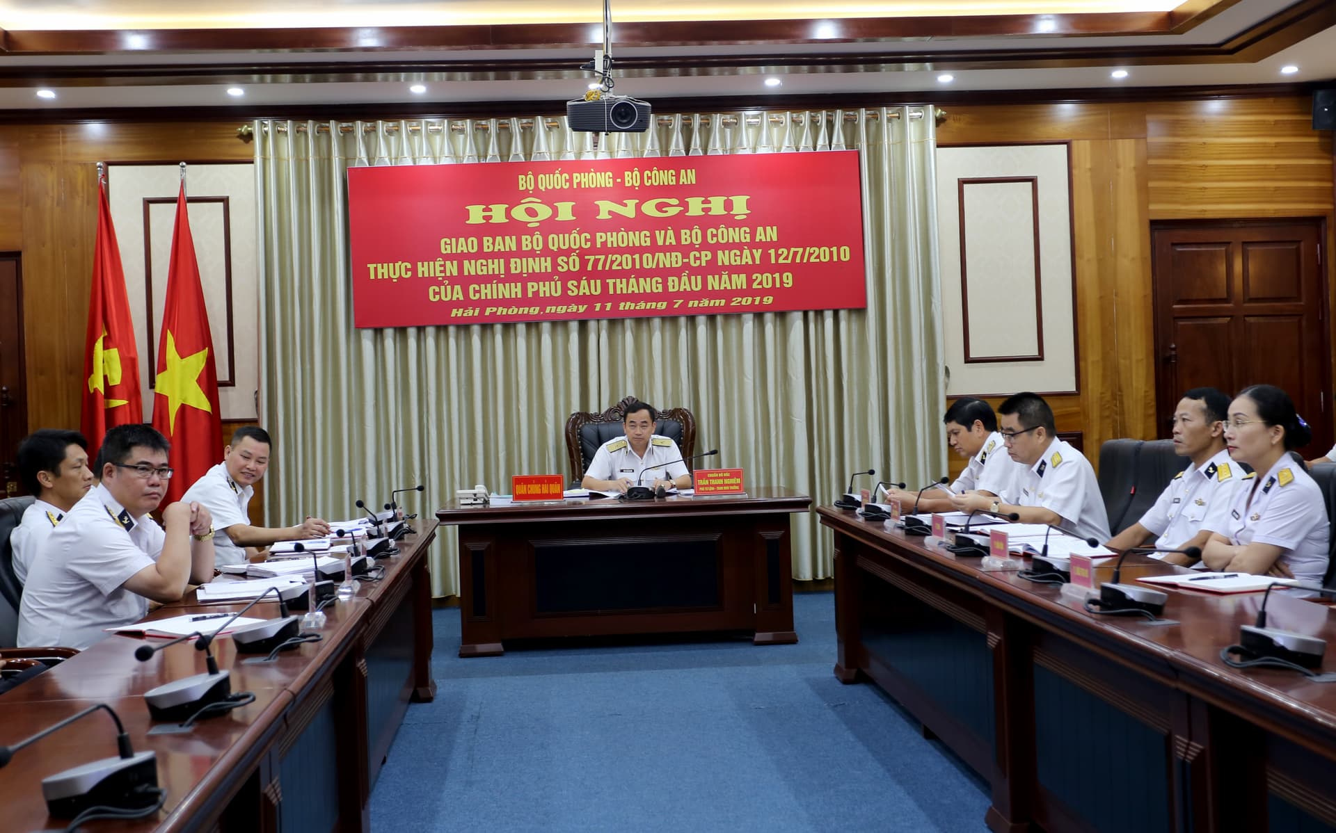 Bộ Quốc phòng và Bộ Công an: Giao ban thực hiện Nghị định số 77/2010/NĐ-CP 6 tháng đầu năm