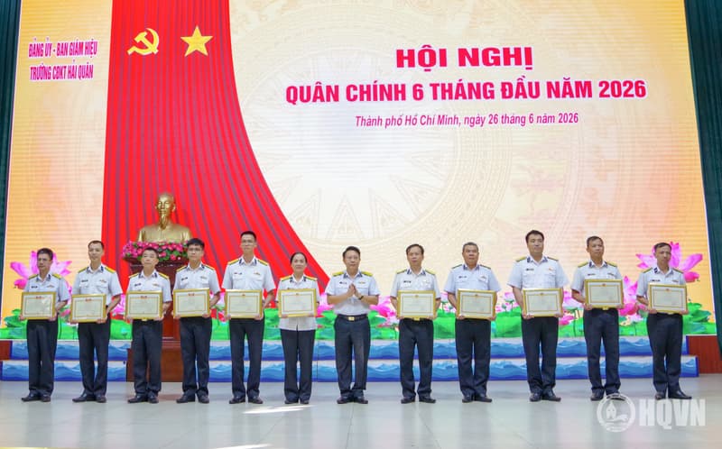 Trường Cao đẳng Kỹ thuật Hải quân: Hội nghị quân chính 6 tháng đầu năm 2026