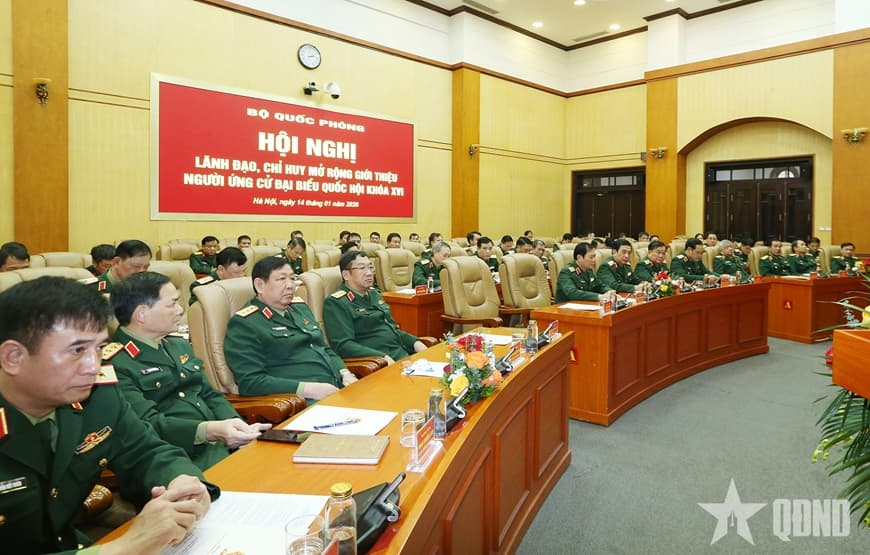 Bộ Quốc phòng giới thiệu người ứng cử đại biểu Quốc hội khóa XVI