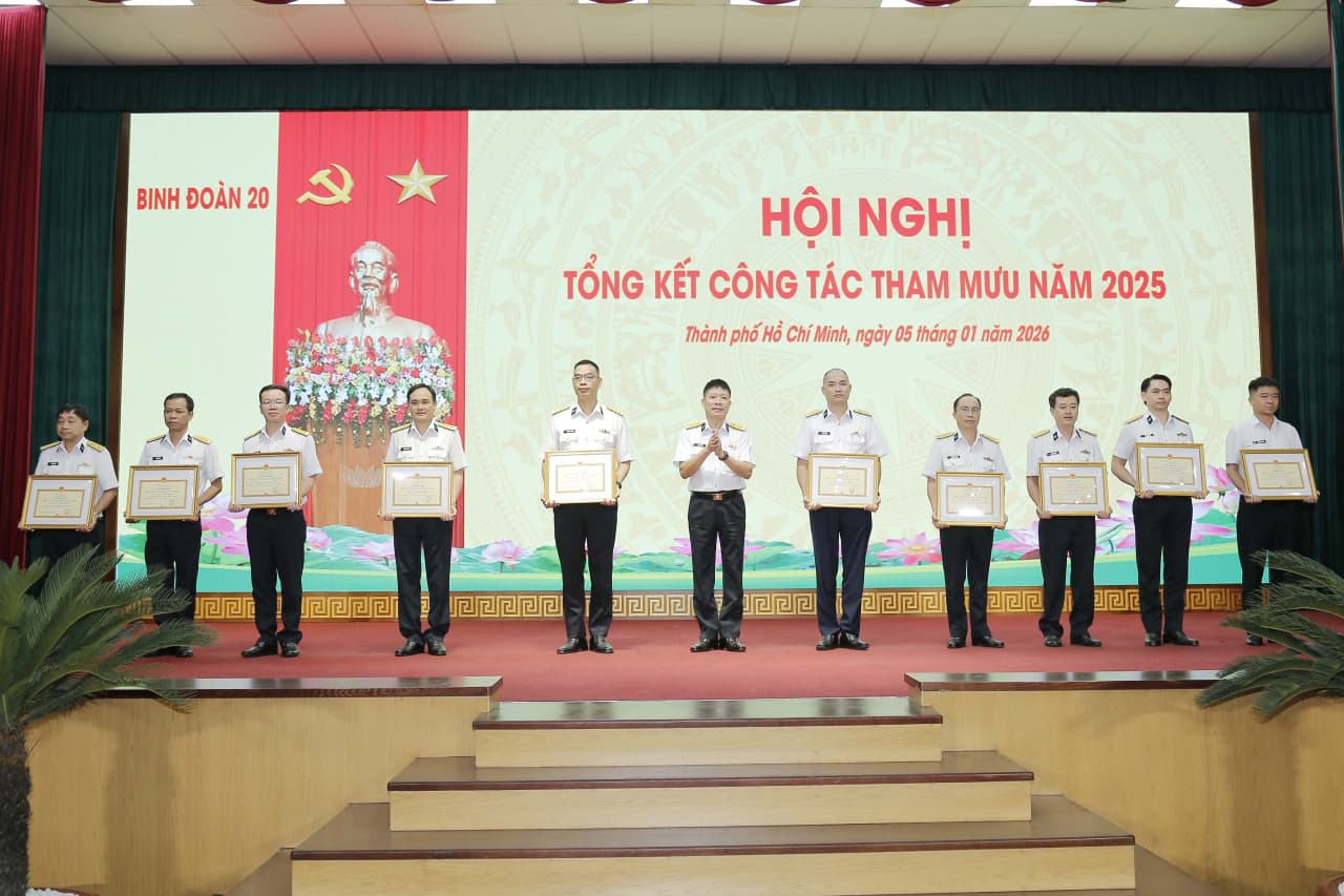 Binh đoàn 20 tổng kết công tác tham mưu năm 2025